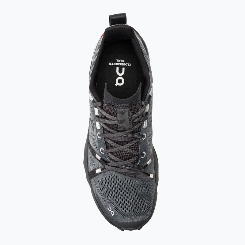 Buty do biegania męskie On Cloudsurfer Trail eclipse/black 5