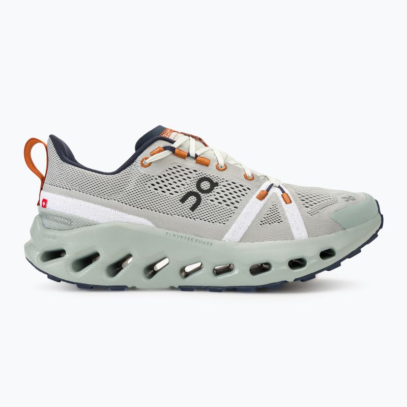 Buty do biegania męskie On Running Cloudsurfer Trail aloe/mineral 2