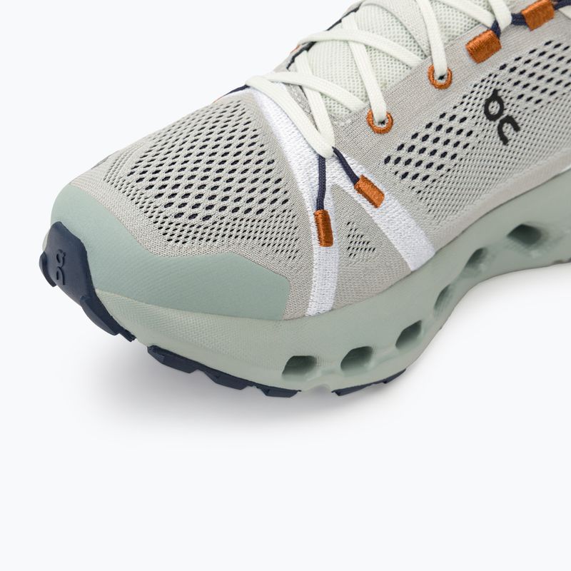 Buty do biegania męskie On Running Cloudsurfer Trail aloe/mineral 7