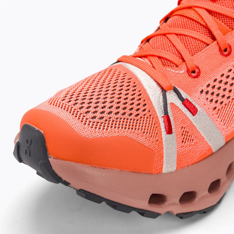 Buty do biegania męskie On Cloudsurfer Trail flame/dustrose 7