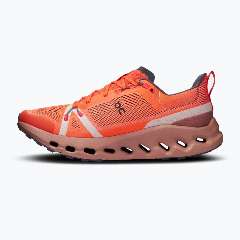 Buty do biegania męskie On Cloudsurfer Trail flame/dustrose 10