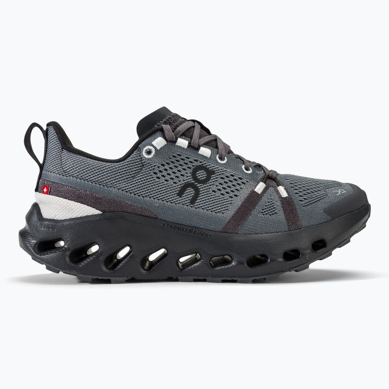 Buty do biegania damskie On Cloudsurfer Trail eclipse/black 2