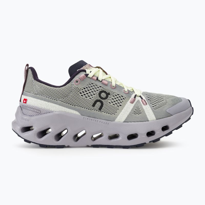 Buty do biegania damskie On Cloudsurfer Trail seedling/lilac 2