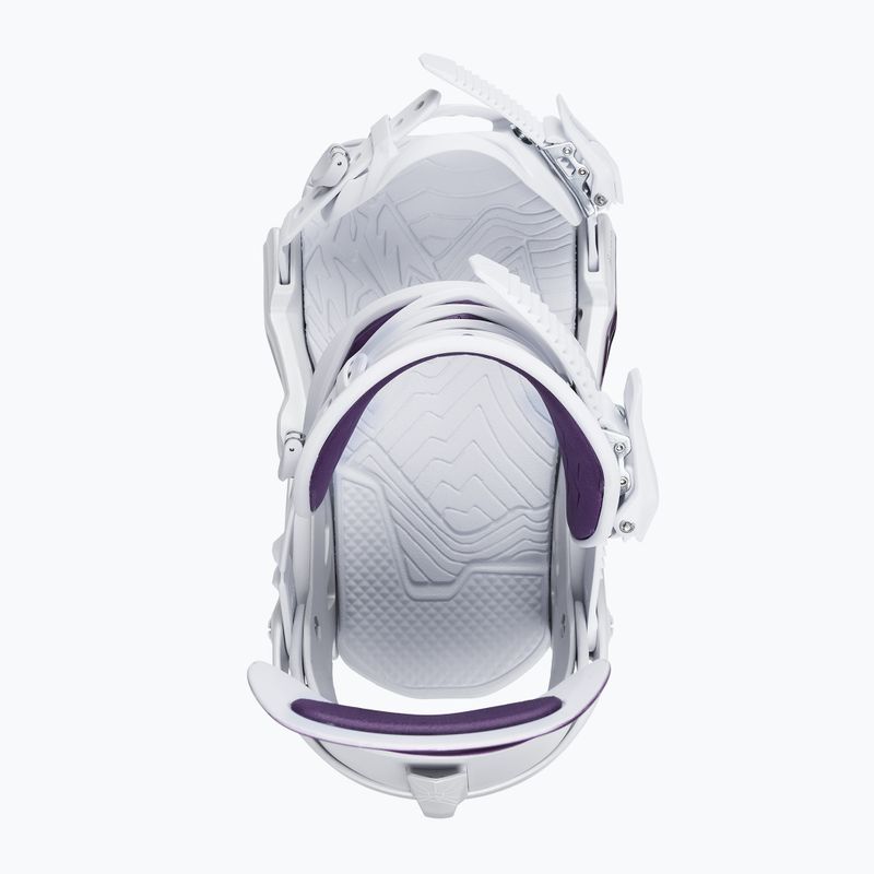 Wiązania snowboardowe damskie Jones Aurora deep purple white 5