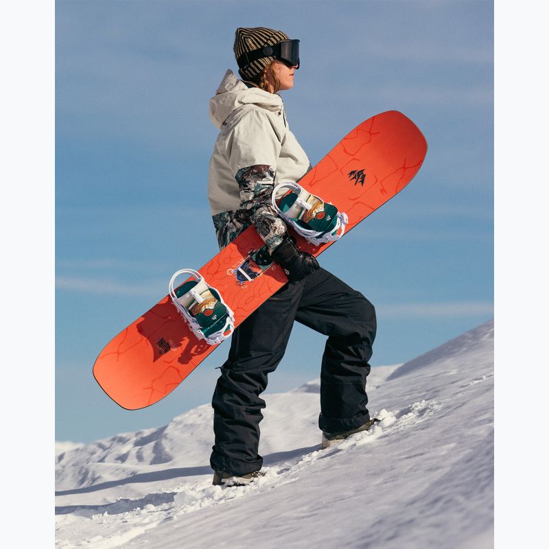 Wiązania snowboardowe damskie Jones Aurora annie brace white 6