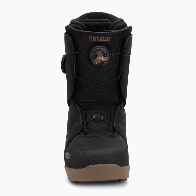 Buty snowboardowe męskie ThirtyTwo Lashed Double Boa '25 black/gum 3