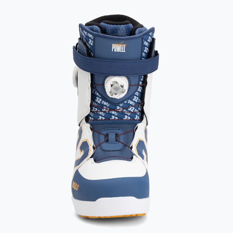 Buty snowboardowe męskie ThirtyTwo Lashed Double Boa Zeb '25 navy/white 3