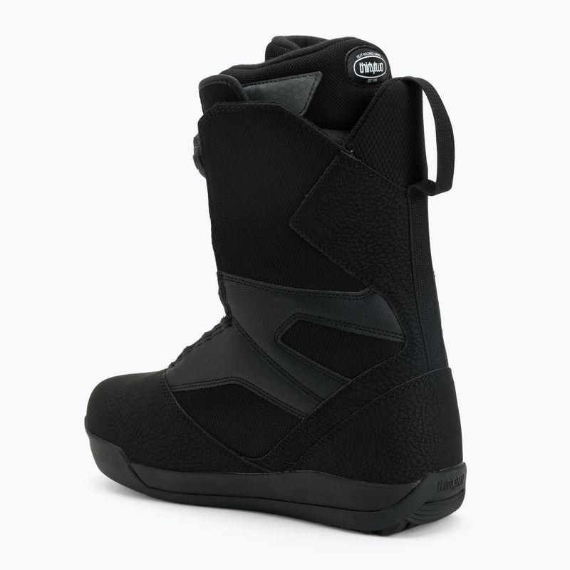 Buty snowboardowe męskie ThirtyTwo STW Double Boa '25 black 2