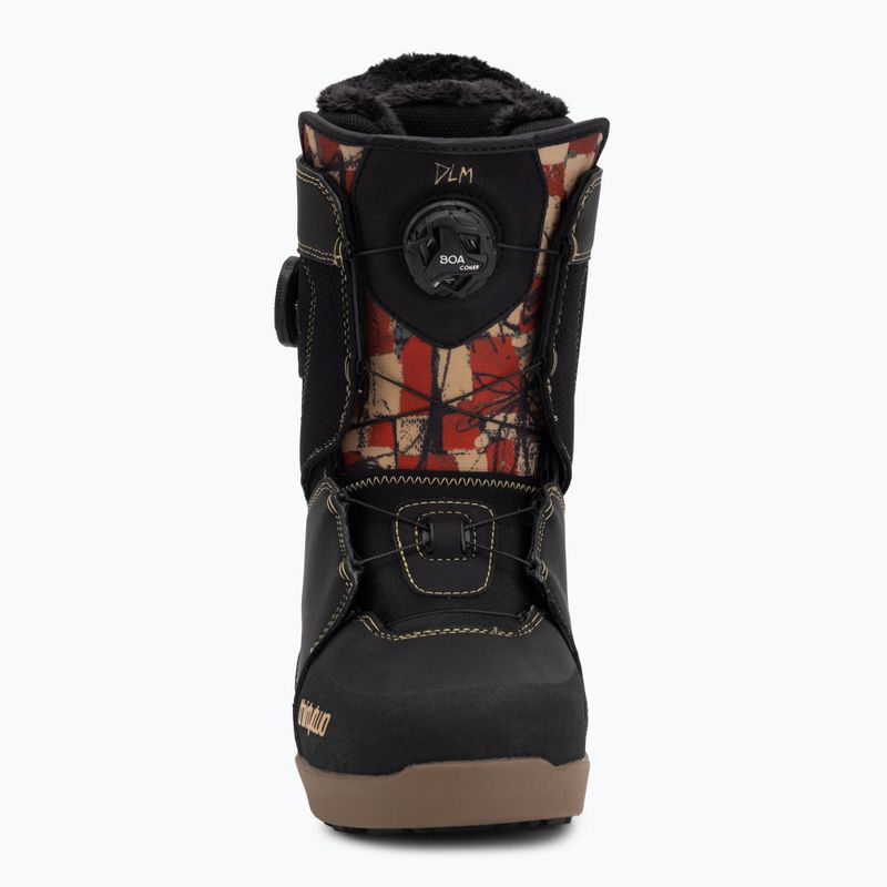 Buty snowboardowe damskie ThirtyTwo Lashed Double Boa Melancon W'S '25 black/gum 4