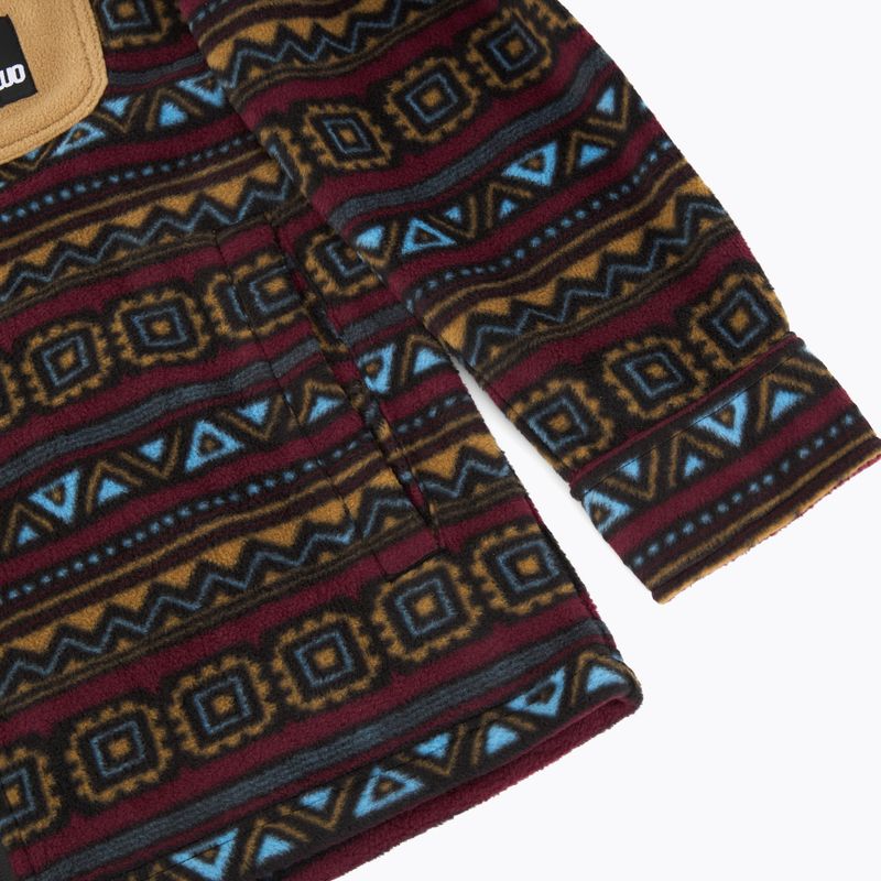 Koszula męska ThirtyTwo Rest Stop Zip Up maroon 4