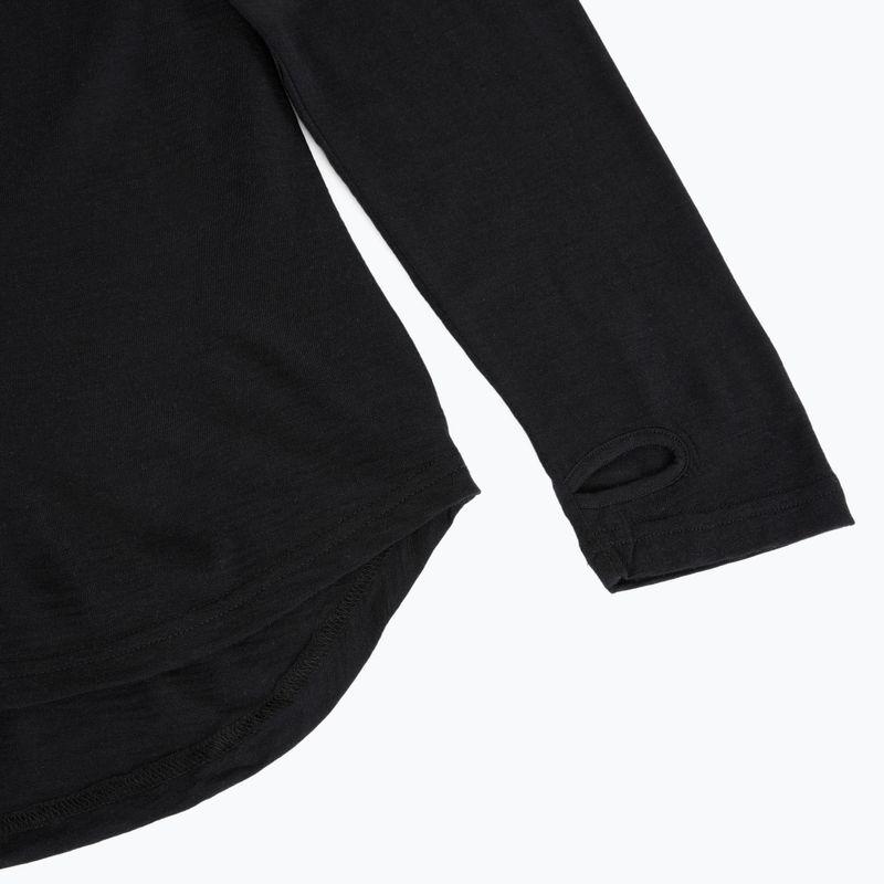 Longsleeve termoaktywny męski ThirtyTwo Ridelite Merino black/black 4