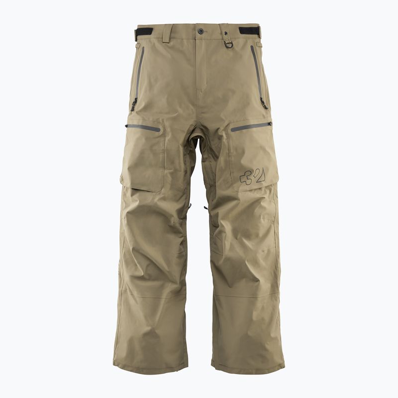 Spodnie snowboardowe męskie ThirtyTwo TM Recycled tobacco 7