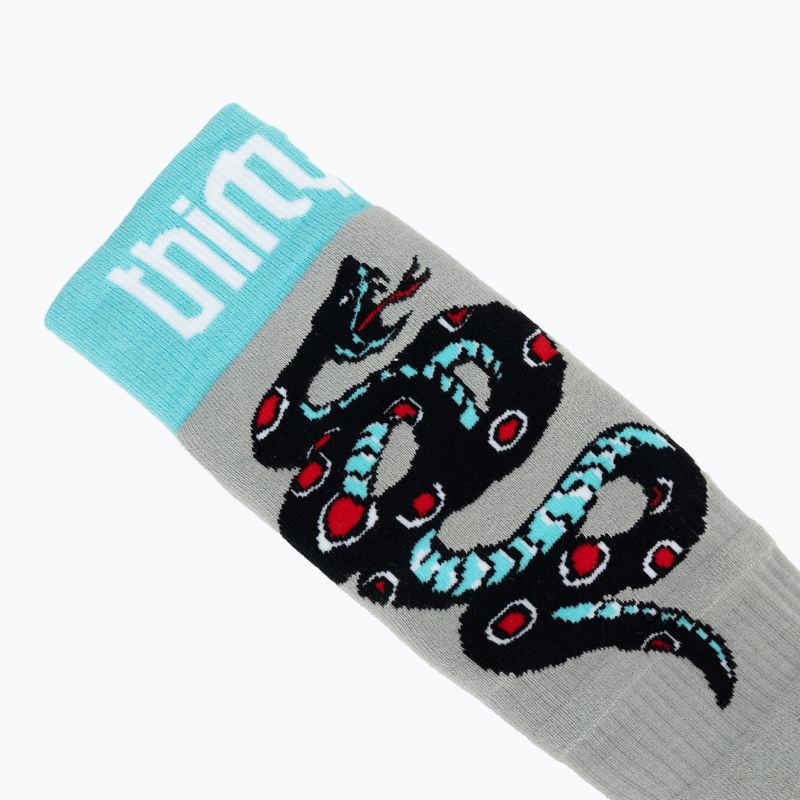 Skarpety snowboardowe męskie ThirtyTwo TM Coolmax grey/red 4