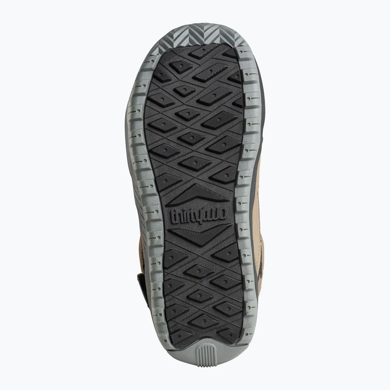 Buty snowboardowe męskie ThirtyTwo STW Double Boa brown/grey 4