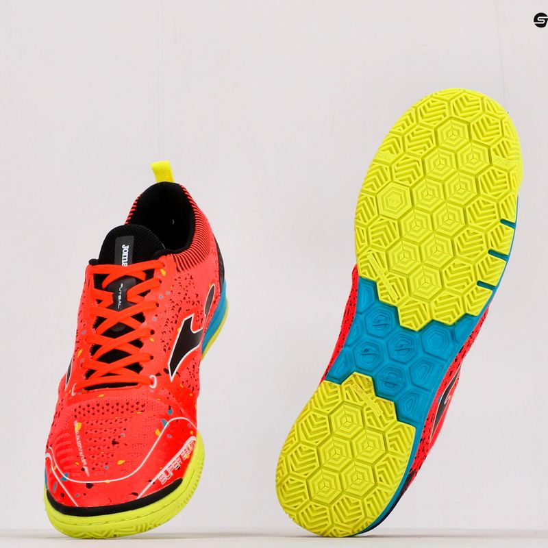 Buty piłkarskie męskie Joma Tactico IN coral/turquoise 13
