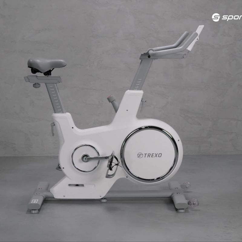 Rower spinningowy TREXO EB500 biały 17