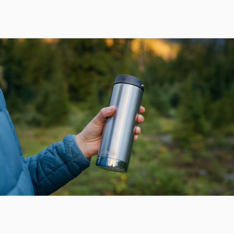 Kubek termiczny Klean Kanteen TKWide Cafe Cap 473 ml brushed stainless 2