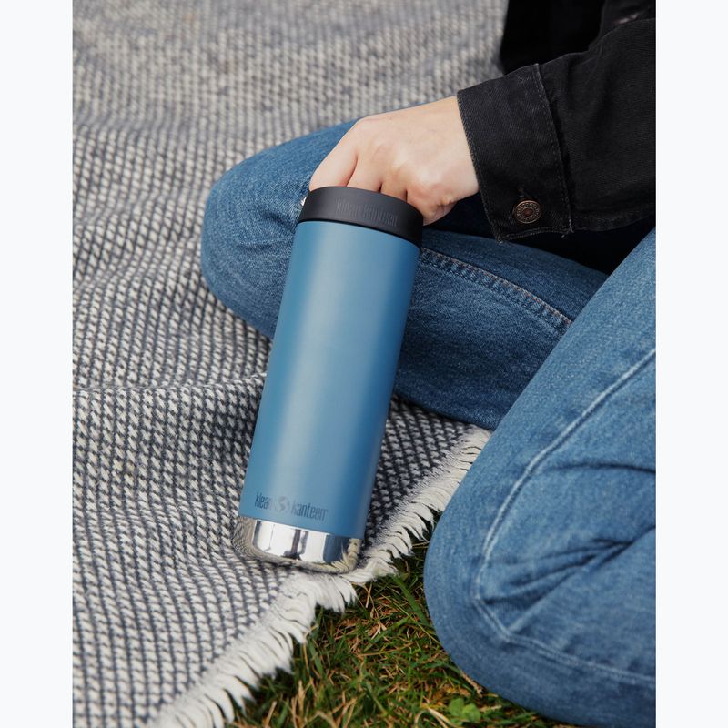 Kubek termiczny Klean Kanteen TKWide Cafe Cap 473 ml real teal 6