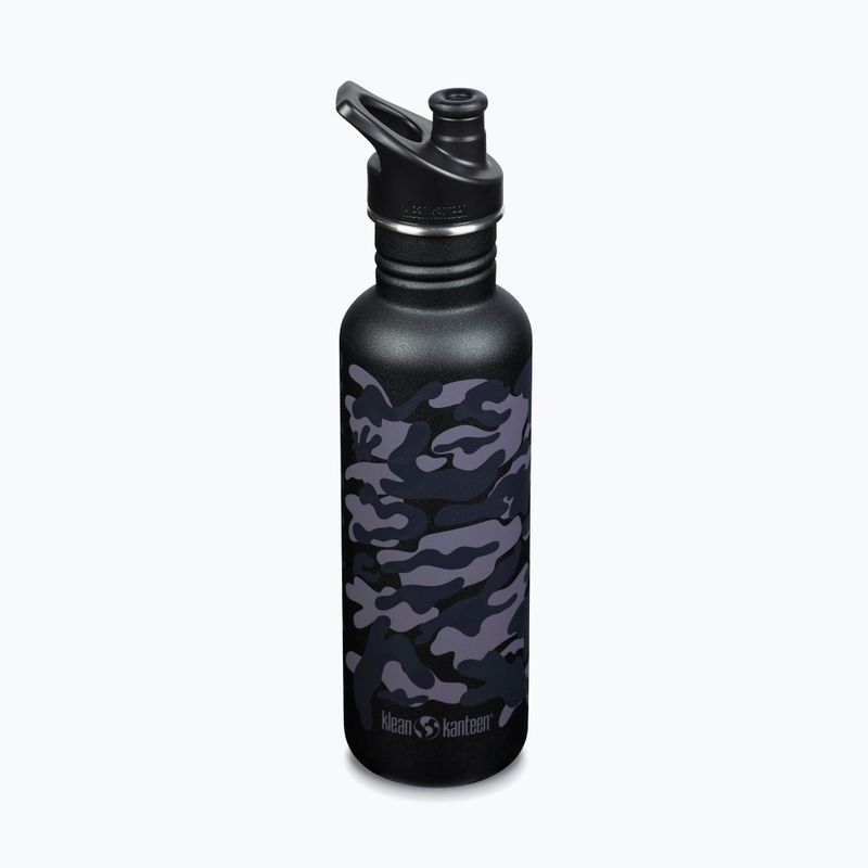 Butelka turystyczna Klean Kanteen Classic 0,8 l black camo