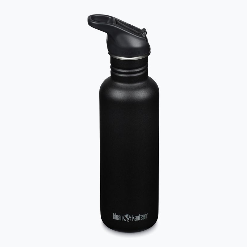 Butelka turystyczna Klean Kanteen Classic Flip Seal Sport 800 ml black