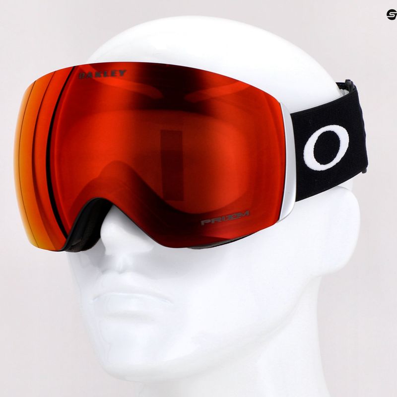 Gogle narciarskie Oakley Flight Deck L matte black/prizm snow torch iridium 5