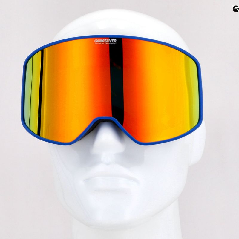 Gogle snowboardowe Quiksilver Storm bright cobalt/ml orange 7