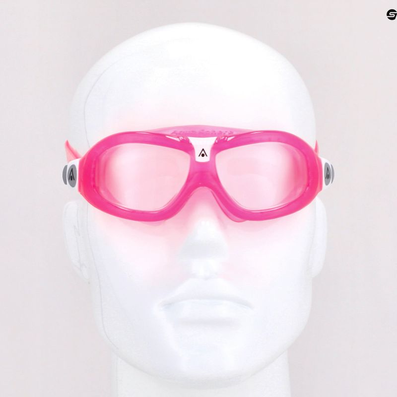 Maska do pływania dziecięca Aquasphere Seal Kid 2 2022 pink/pink/clear 7