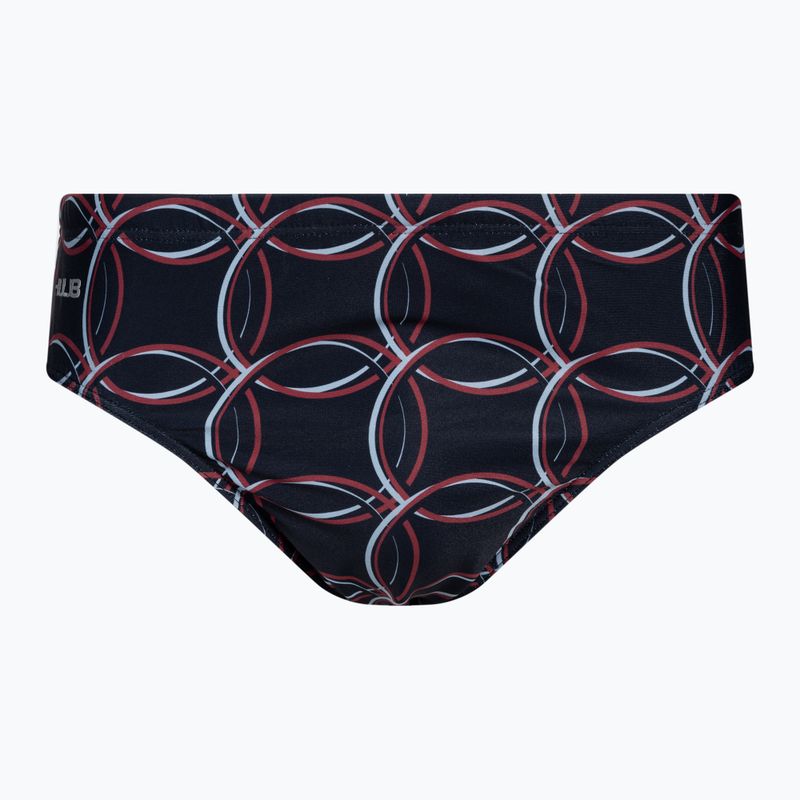 Slipy pływackie męskie HUUB Ali Brownlee Brief black/red