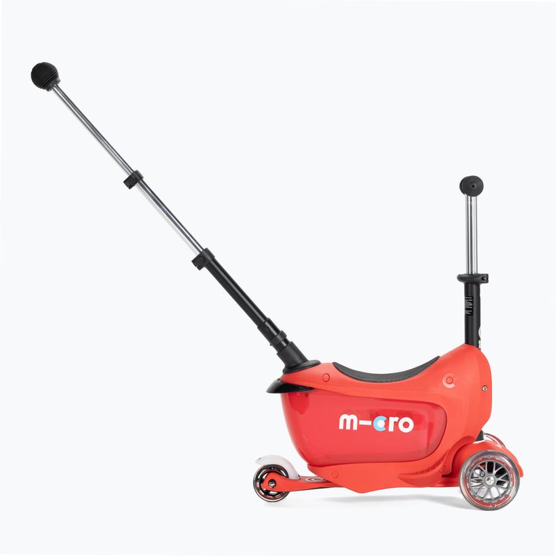 Hulajnoga trójkołowa dziecięca Micro Mini2go Deluxe Plus red 2