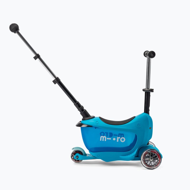 Hulajnoga trójkołowa dziecięca Micro Mini2go Deluxe Plus blue 2