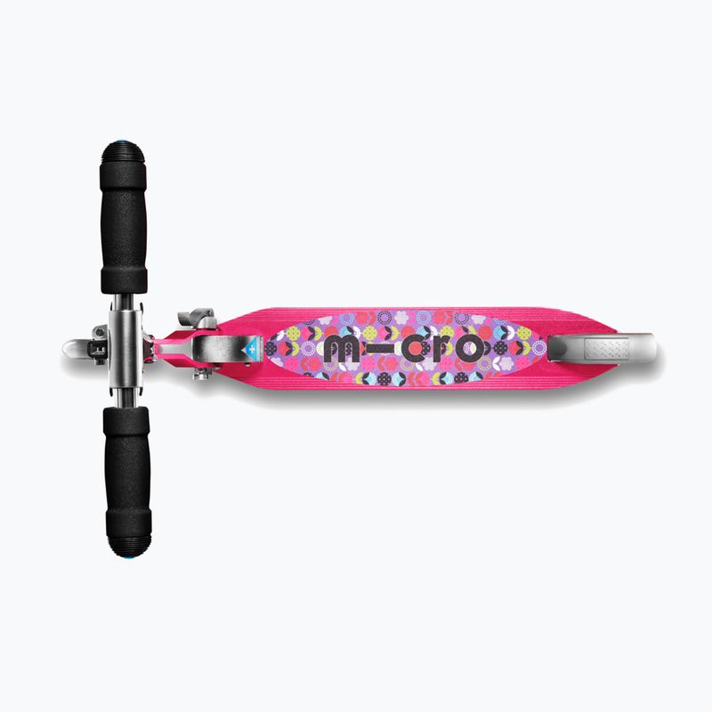 Hulajnoga miejska dziecięca Micro Sprite raspberry floral 3
