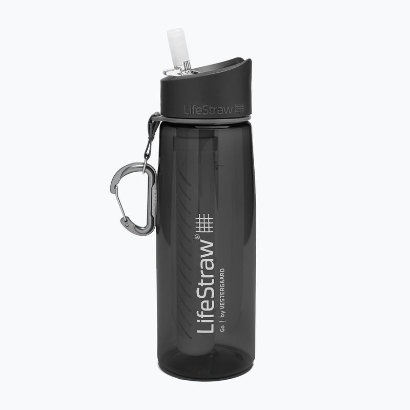 Butelka turystyczna LifeStraw Go 650 ml dark gray