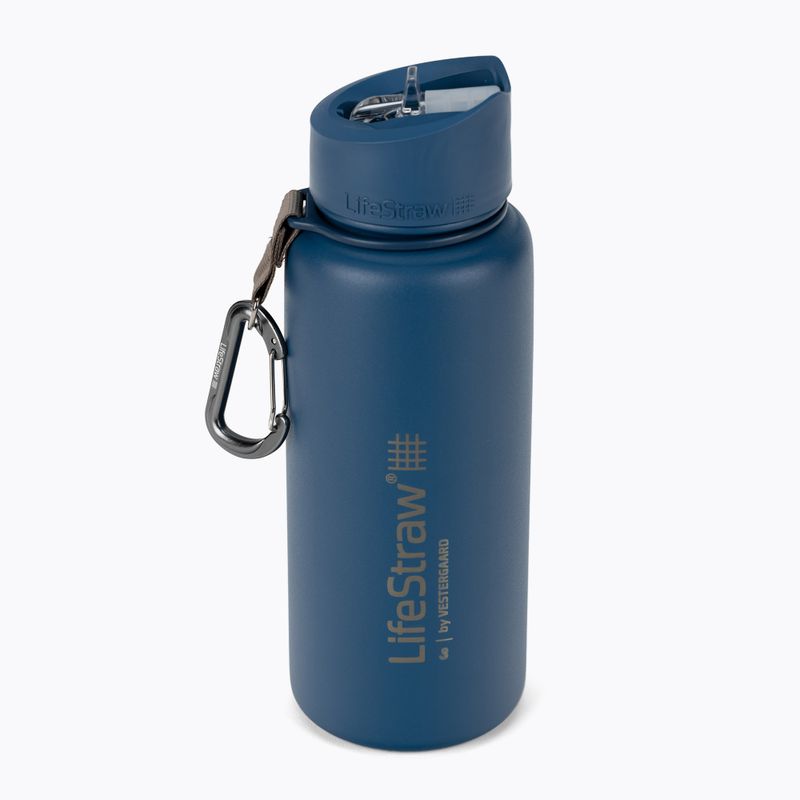 Butelka turystyczna LifeStraw Go Stainless Steel 700 ml medium blue 2
