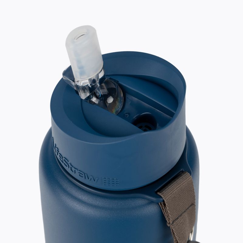 Butelka turystyczna LifeStraw Go Stainless Steel 700 ml medium blue 3