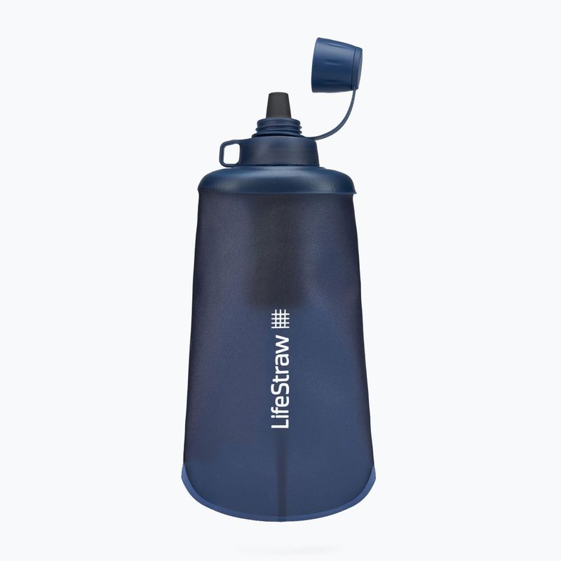 Softflask LifeStraw Peak Squeeze 650 ml mount blue 3