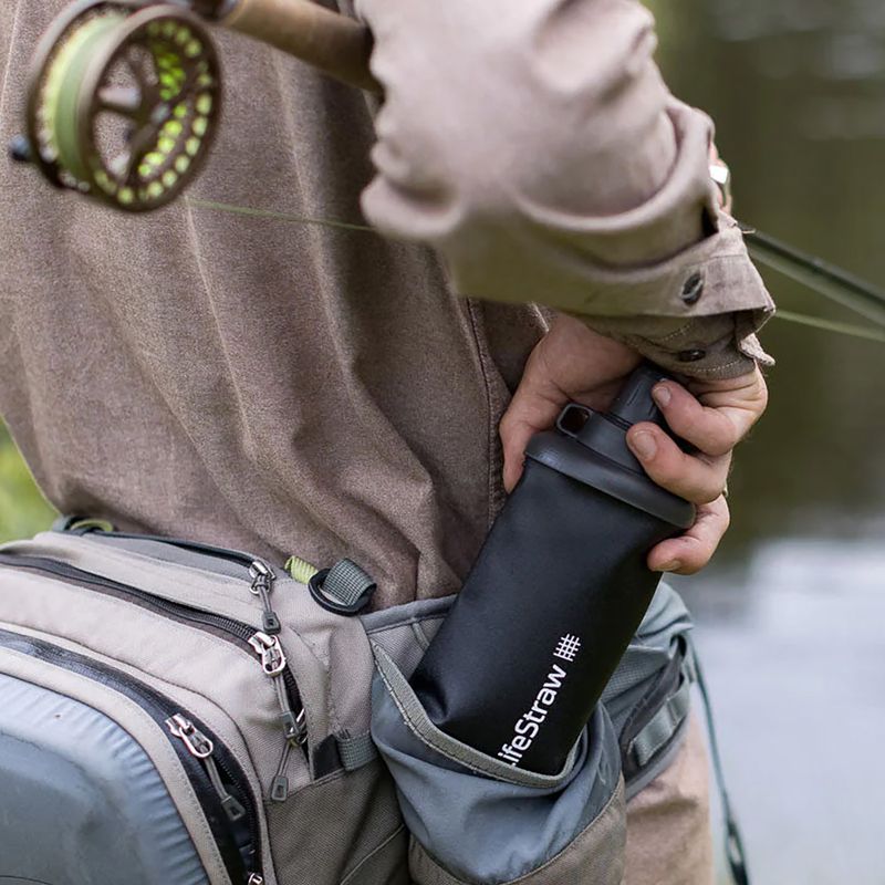 Softflask LifeStraw Peak Squeeze 650 ml dark gray 2