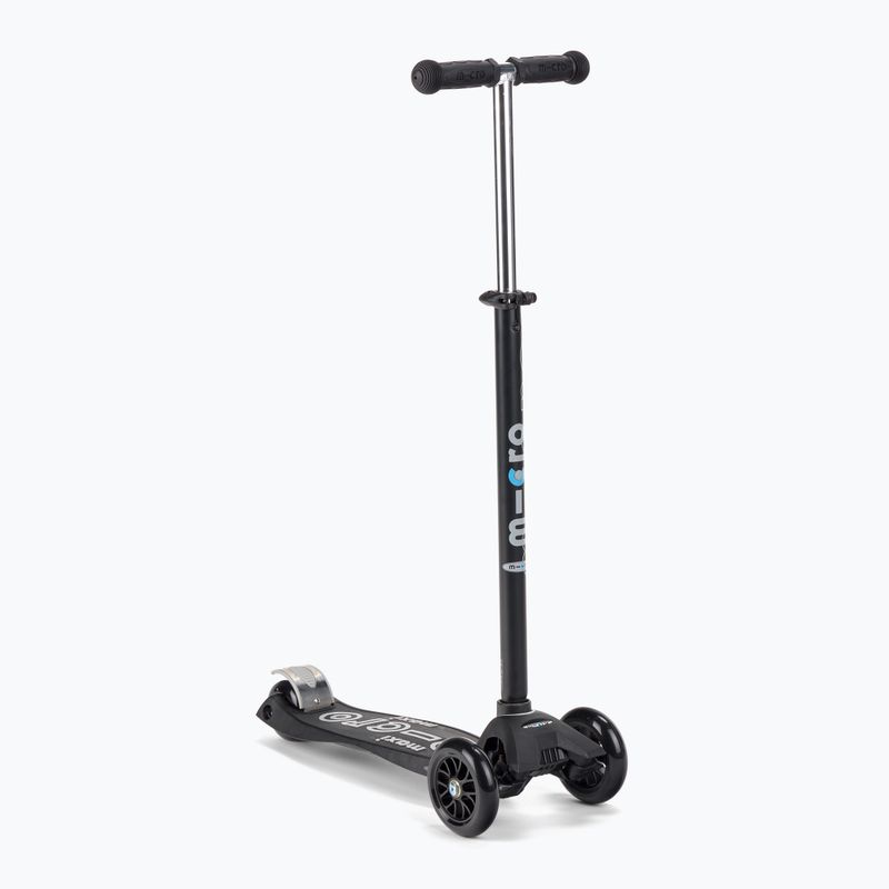 Hulajnoga trójkołowa dziecięca Micro Maxi Deluxe black/grey