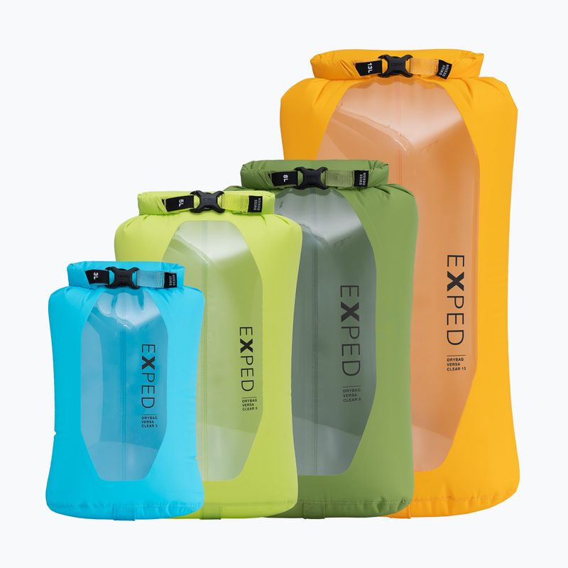 Worek wodoodporny Exped Drybag Versa Clear 3 l cyan 3