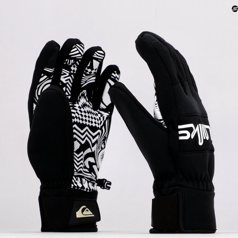 Rękawice snowboardowe męskie Quiksilver Method 2022 true black 5