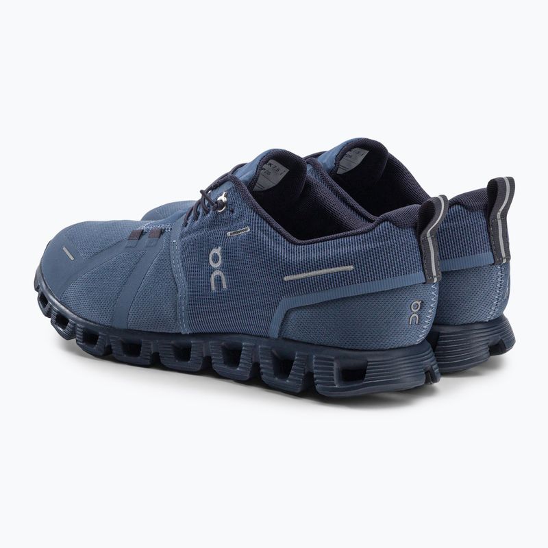 Buty męskie On Cloud 5 Waterproof metal/navy 3