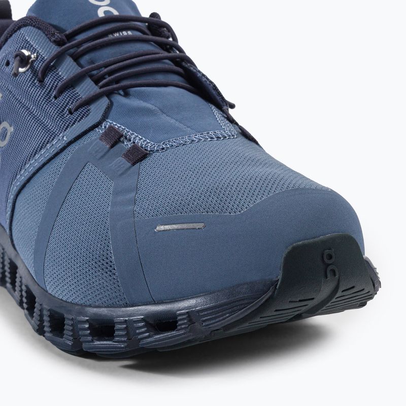 Buty męskie On Cloud 5 Waterproof metal/navy 7