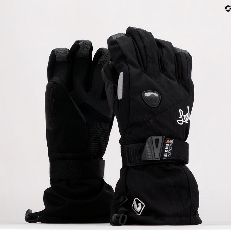 Rękawice snowboardowe damskie Level Butterfly 2021 black 6
