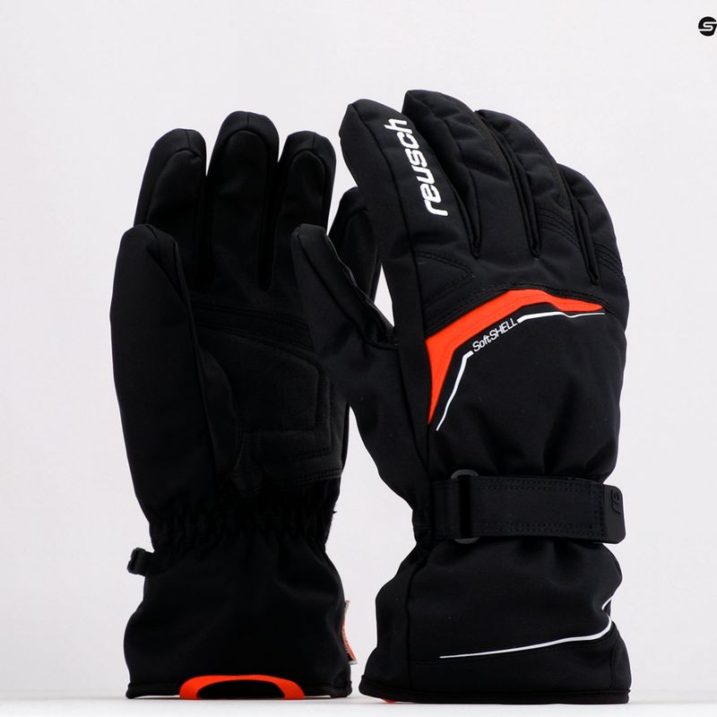 Rękawice narciarskie Reusch Primus R-TEX XT 2022 black/fire red 8
