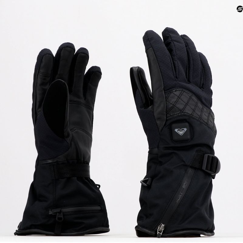 Rękawice snowboardowe damskie ROXY Sierra Warmlink 2022 true black 9