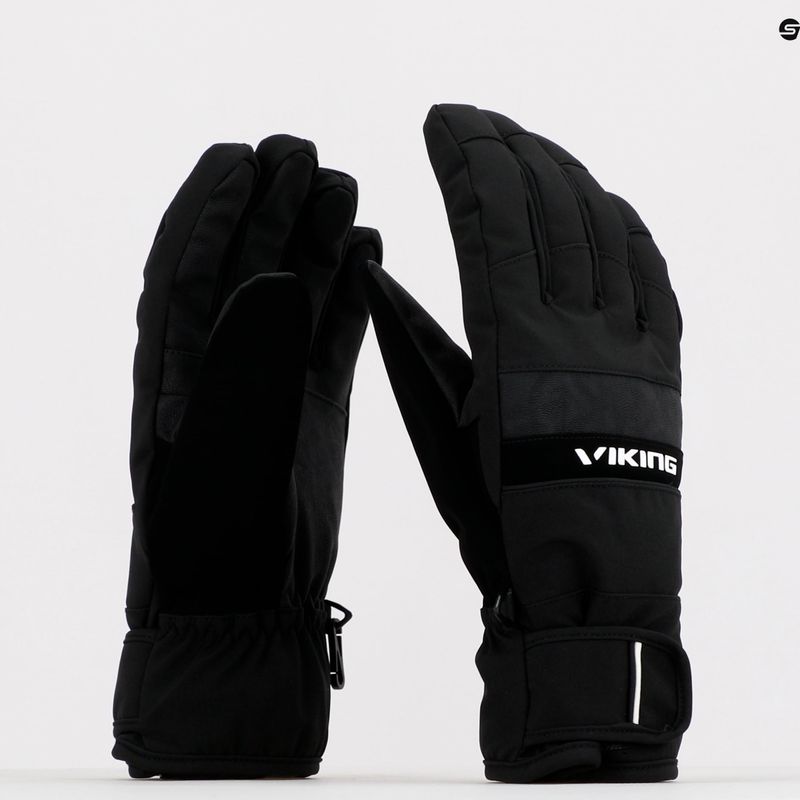 Rękawice narciarskie męskie Viking Masumi Ski black 8