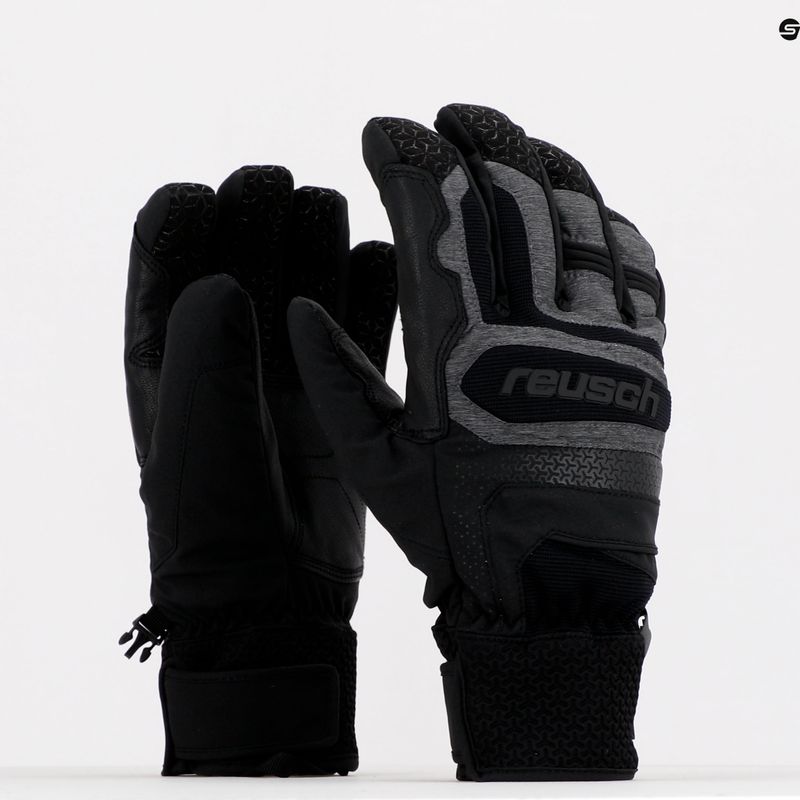 Rękawice narciarskie Reusch Stuart R-TEX XT black melange/black 8
