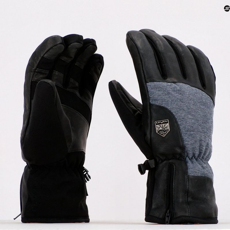 Rękawice narciarskie Level Sharp anthracite 7