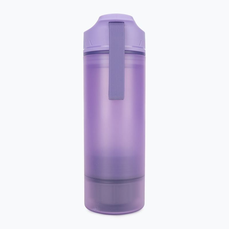 Butelka turystyczna z filtrem Bachgold Selfpress Waterfilter 500 ml lila 3