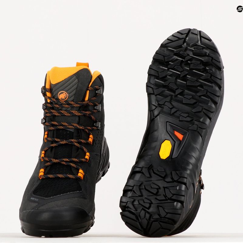 Buty trekkingowe męskie Mammut Sapuen High GTX black/dark radiant 10