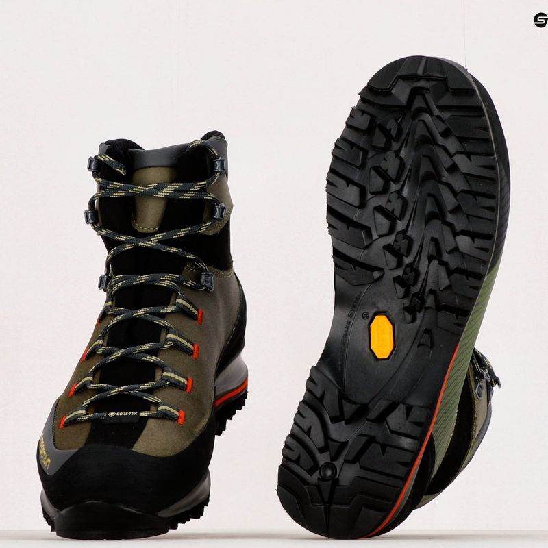 Buty trekkingowe męskie La Sportiva Trango TRK Leather GTX ivy/tango red 10